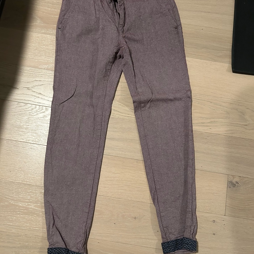 Ted Baker Twill Trouser Pants Purple